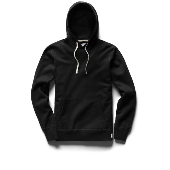 Reigning Champ Midweight Terry Pullover Hoodie in Black sz S - Picture 9 of 10